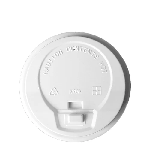 Lid 90mm Ps White · Single Wall · product image